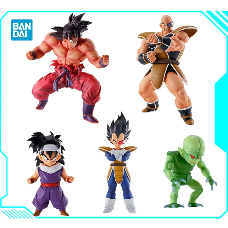 

Bandai Original Ichiban Kuji Dragon Ball Goku Saibaiman Nappa Gohan Vegeta PVC Anime Action Figure Collection Model Toys