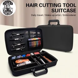 Barber Carrying Case Storage Hard Bag Barbershop Scissors Shavers Box Highcapacity Salon Display Case Durable To Travel Bag Tool