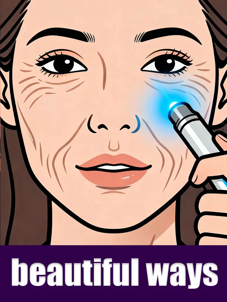 

Say goodbye to various lines and imperfections with blue light pens in seven days