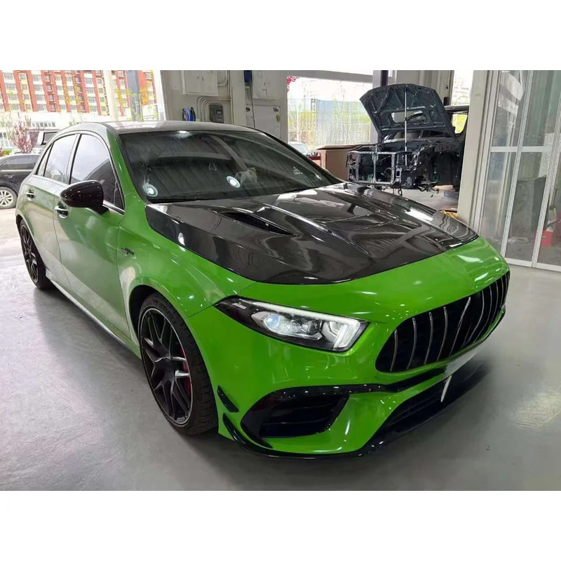 Hot Selling Lightweight Dry Carbon Fiber Front Hood Exterior Replacement Tuning Sport for A35
