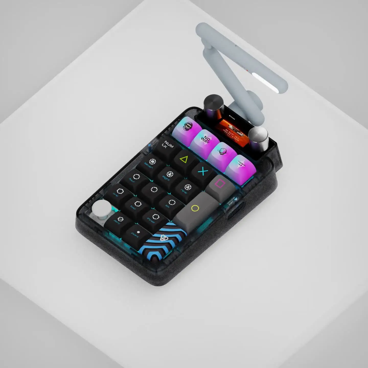 Digital keypad, wireless Bluetooth, full-key hot swap, male and female competitive games, office computer iPad keypad