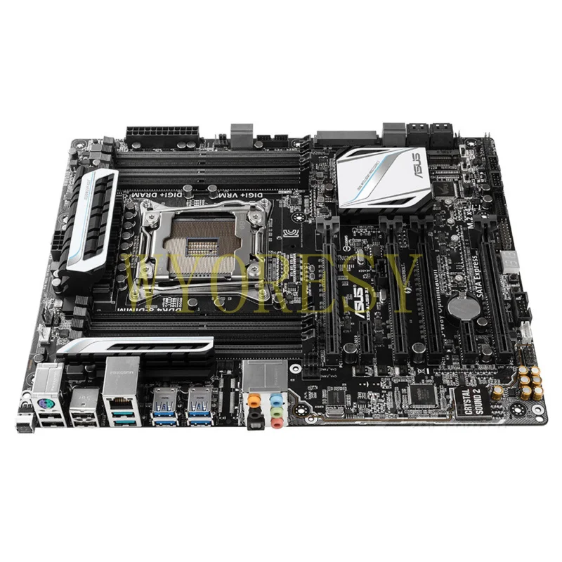 FOR ASUS X99-A/USB3.1 LGA 2011-V3 Intel X99 SATA3 USB3.1 RJ-45 Motherboard With I/O