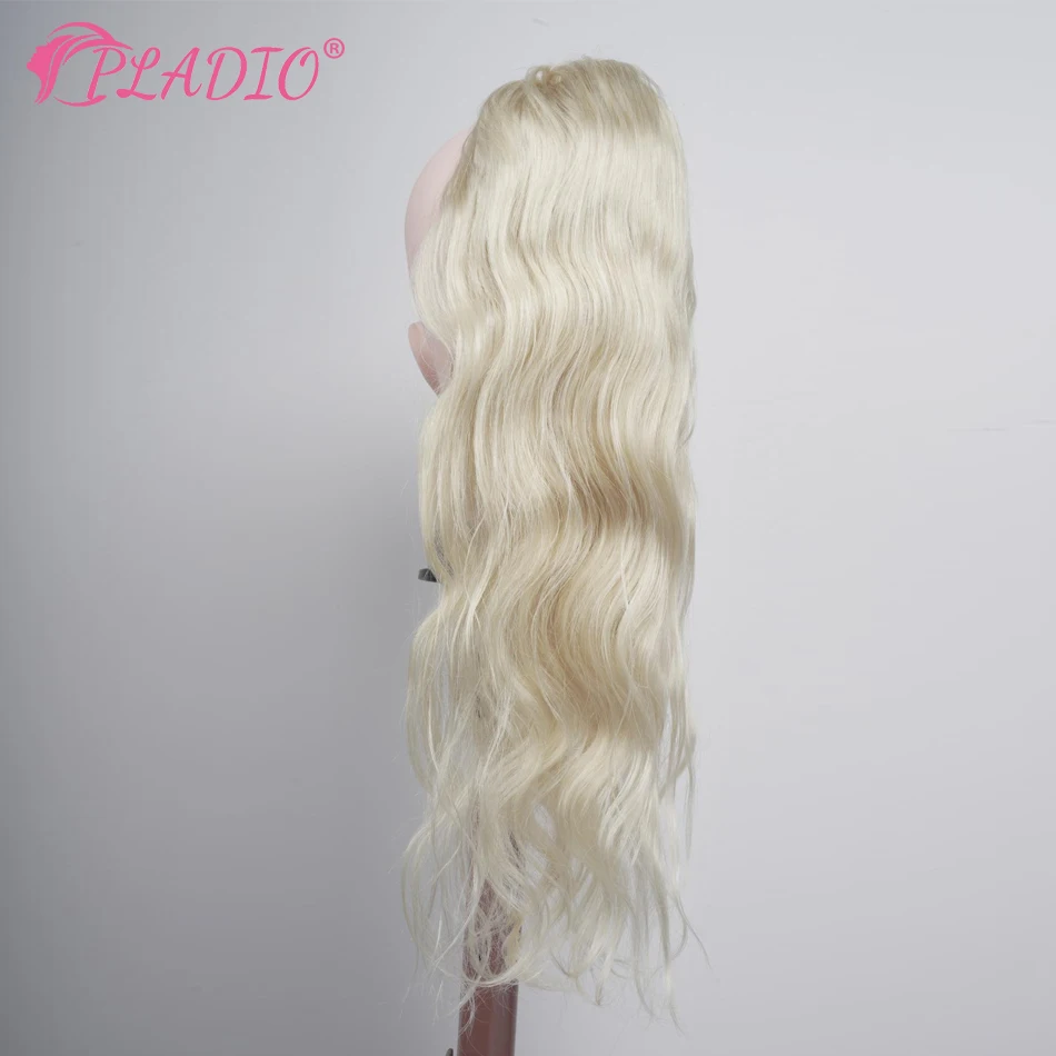 High Quality Ponytail Human Hair Extensions With Clip In Drawstring Ponytail Body Wave Brazilian Remy Hair Ponytails For Women