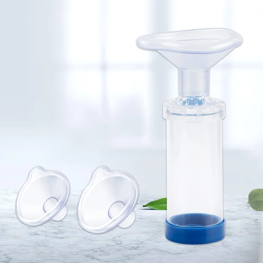 Automizer Spacer Mist Storage Compressor Nebulizer Tank Nebulizer with Mask Cup for Baby Adults Children Asthma Inhale Chamber