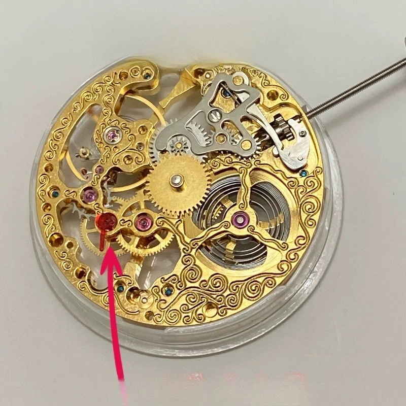 

Parts are suitable for the new ST3600 new 6497 movement, hand-wound hollow engraved mechanical movement