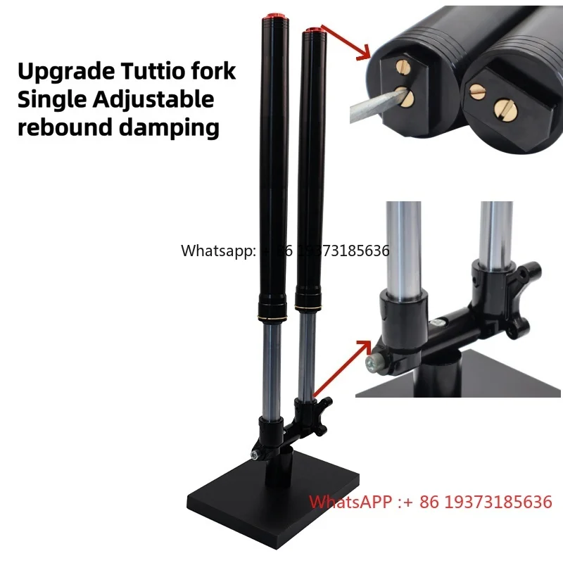 2026 New Arrivals 630mm 670mm Upgrade For Tuttio Soliel 01 Forks Single Adjustable Damping Fork Inverted Front Fork