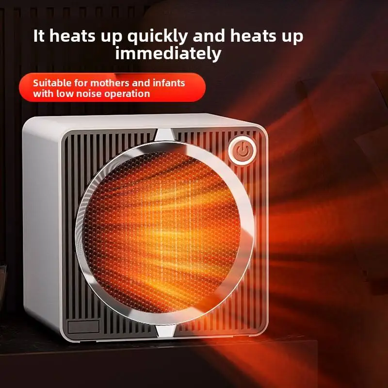 500 واط المدمجة توفير الطاقة منخفضة الطاقة السيراميك PTC سخان كهربائي سخان مروحة ذكي مع الحماية من الحرارة الزائدة التدفئة السريعة