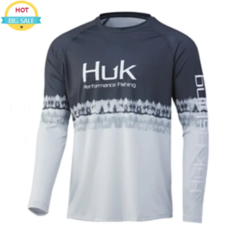 Рубашка для рыбалки HUK, футболки с длинными рукавами для улицы, летняя одежда для рыбалки с защитой от ультрафиолета, дышащая одежда для рыбалки Upf 50, одежда для рыбалки Рубашка для рыбалки HUK, футболки с длинными рукавами для улицы, летняя одежда для рыбалки с защитой от ультрафиолета, дышащая одежда для рыбалки Upf 50, одежда для рыбалки