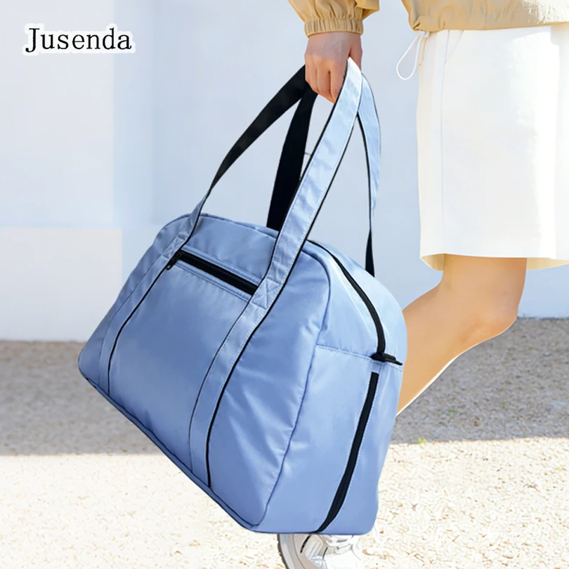 

Спортивная спортивная сумка, дорожная спортивная сумка, водонепроницаемая расширяемая вместительная сумка через плечо, сумки для мужчин и женщин, тренировочная сумка