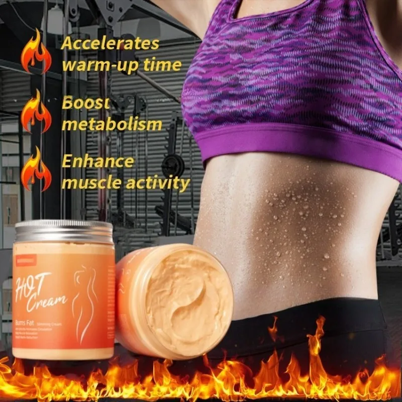 

250g Full Body Heat Massage Cream Cream Lifts and Tightens Organic Anti Cellulite Lotion Fat Burning Massage Weight Loss Cream