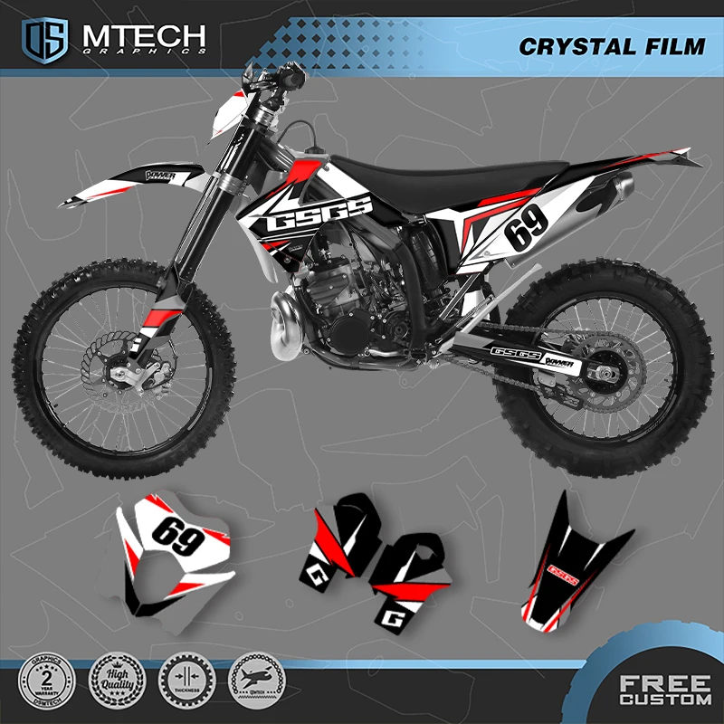 

DSMTECH Custom Team Motorcycle Graphics Backgrounds Decals Stickers Kit For GASGAS EC MC 2010 2011 200 250 300 350 014