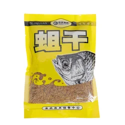 Fishing Bait Dry Maggots For Feeder For Groundbaits Freshwater Fish Insect Random Size Saltwater Fish Additive