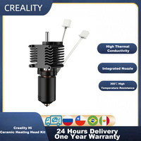 Creality Hi Ceramic Heating Block Kit 300℃ High Temperature Resistance Quick-swap Nozzle Kit for Creality Hi 3d Printer