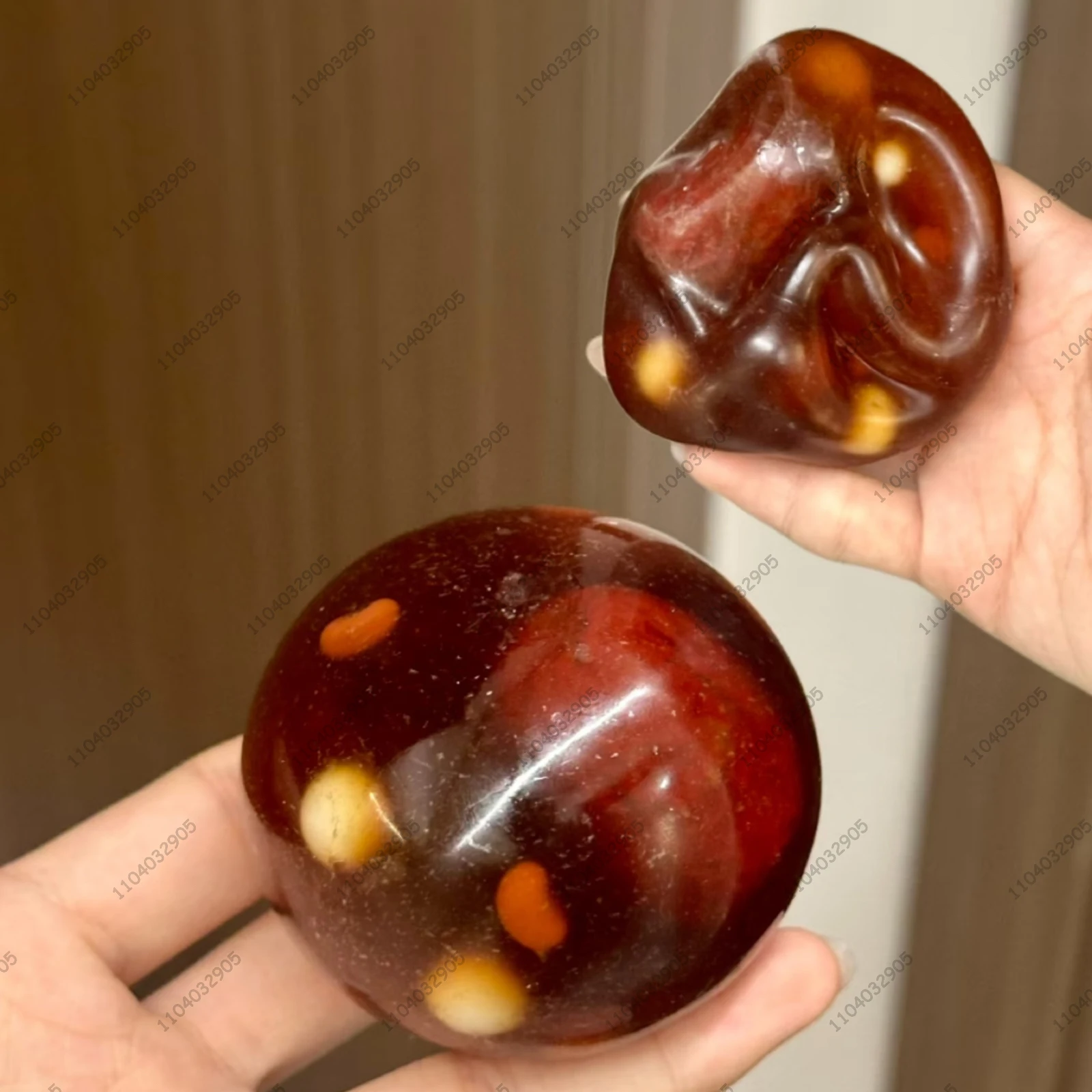 น้ํามันมะพร้าวความเครียด Ball Squishy Handmade ผลไม้สารพัน Vent Ball Squeeze Ball Anti ความเครียดบรรเทาความเครียดมือผ่อนคลายของเล่น