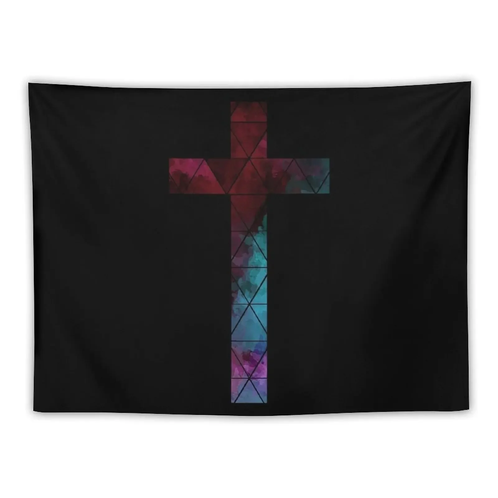 Christian Cross Tapestry Aesthetic Room Decorations Japanese Room Decor Tapestry