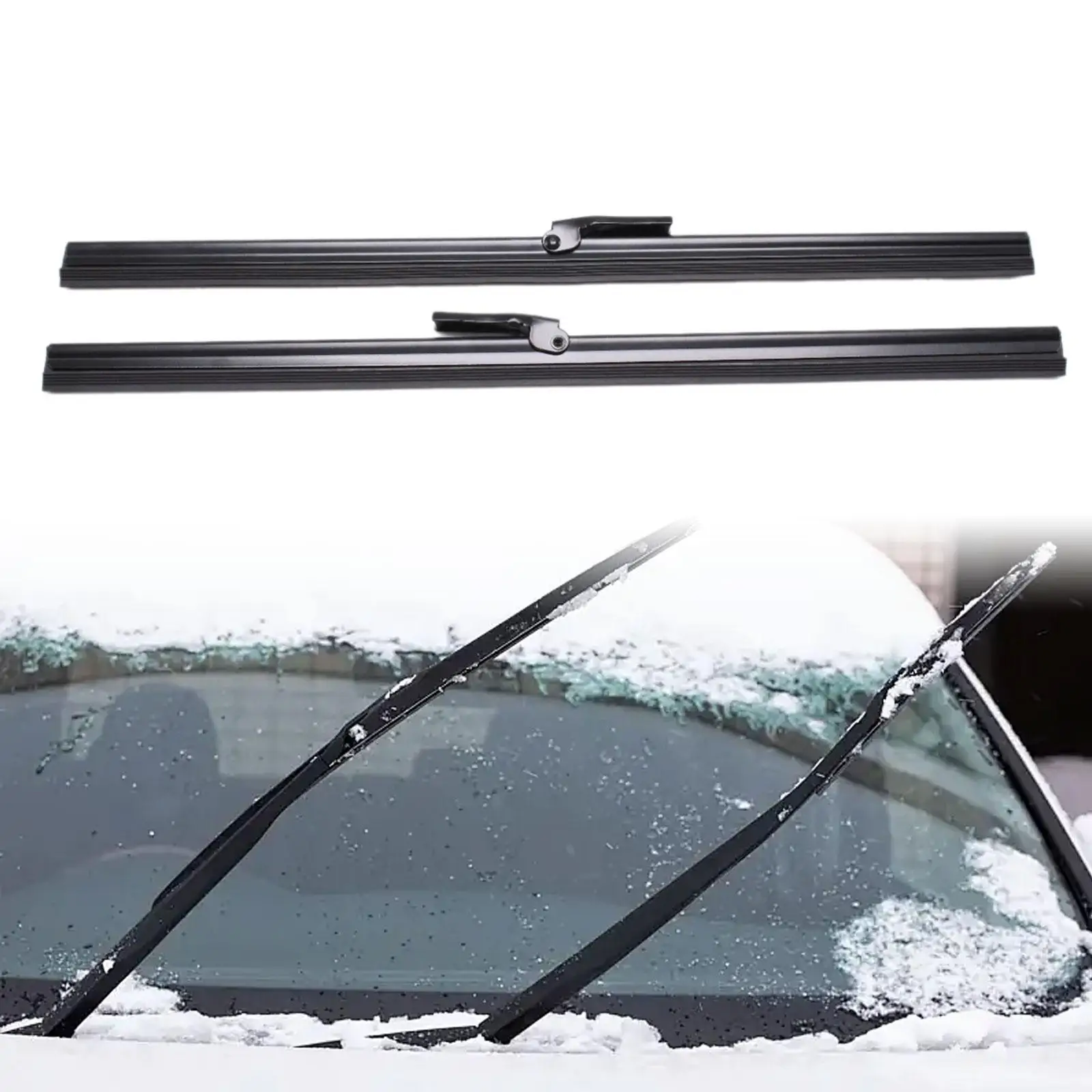 

2 Pieces Wiper Blade Replace Front Windshield Wiper for Land Rover Accs