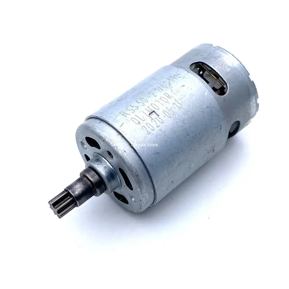 Impact Driver Car Washer 550 DC Motor 7 Teeth Gear Repair 12V 16.8V 18V 21V Drill Tool Accessories