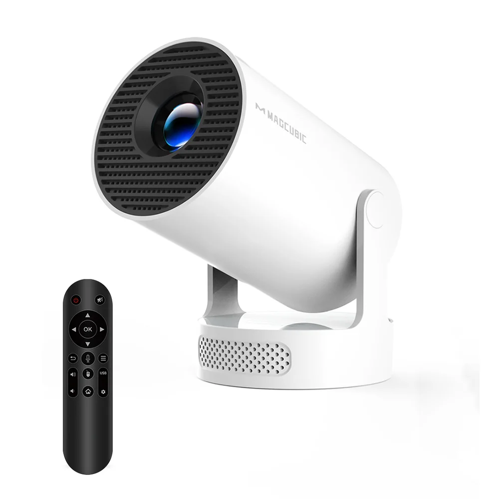 【新品】MAGCUBIC HY300 Pro 4K Wifi6 プロジェクター Projector X Magcubic HY300 Pro Projector Mini Portable | 4K Support Android 14 WiF