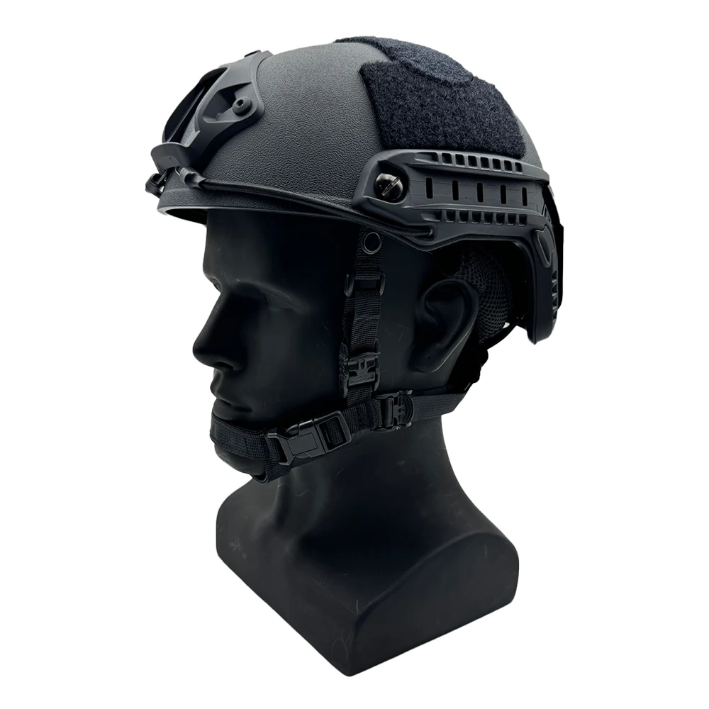 Helm cepat, helm Airsoft MH, ABS tebal luar ruangan PJ, peralatan pelindung CS menembak