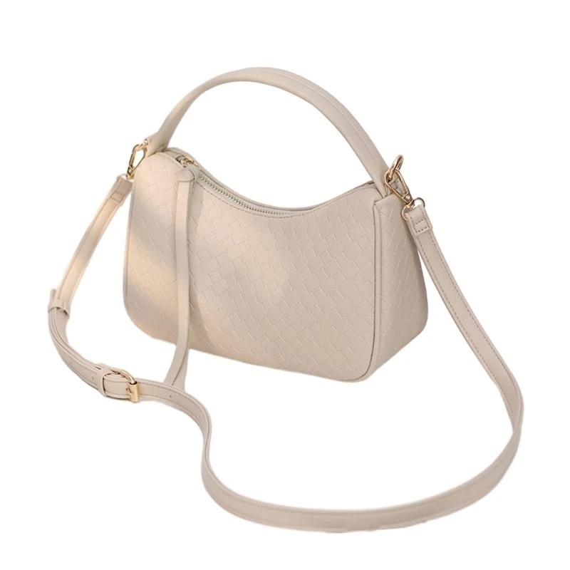 

PU Tote Bag Casual Handbags Large Capacity Crossbody Shoulder Bag Lady Purse for Girl Women Trendy Versatile Woven Bags