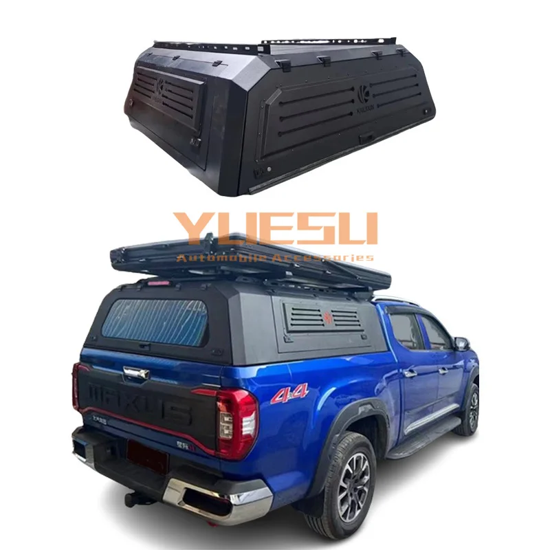 4x4 Waterproof Steel hard top canopy Pickup Truck Topper Camper for great wall wingle 6 Gwm Pao