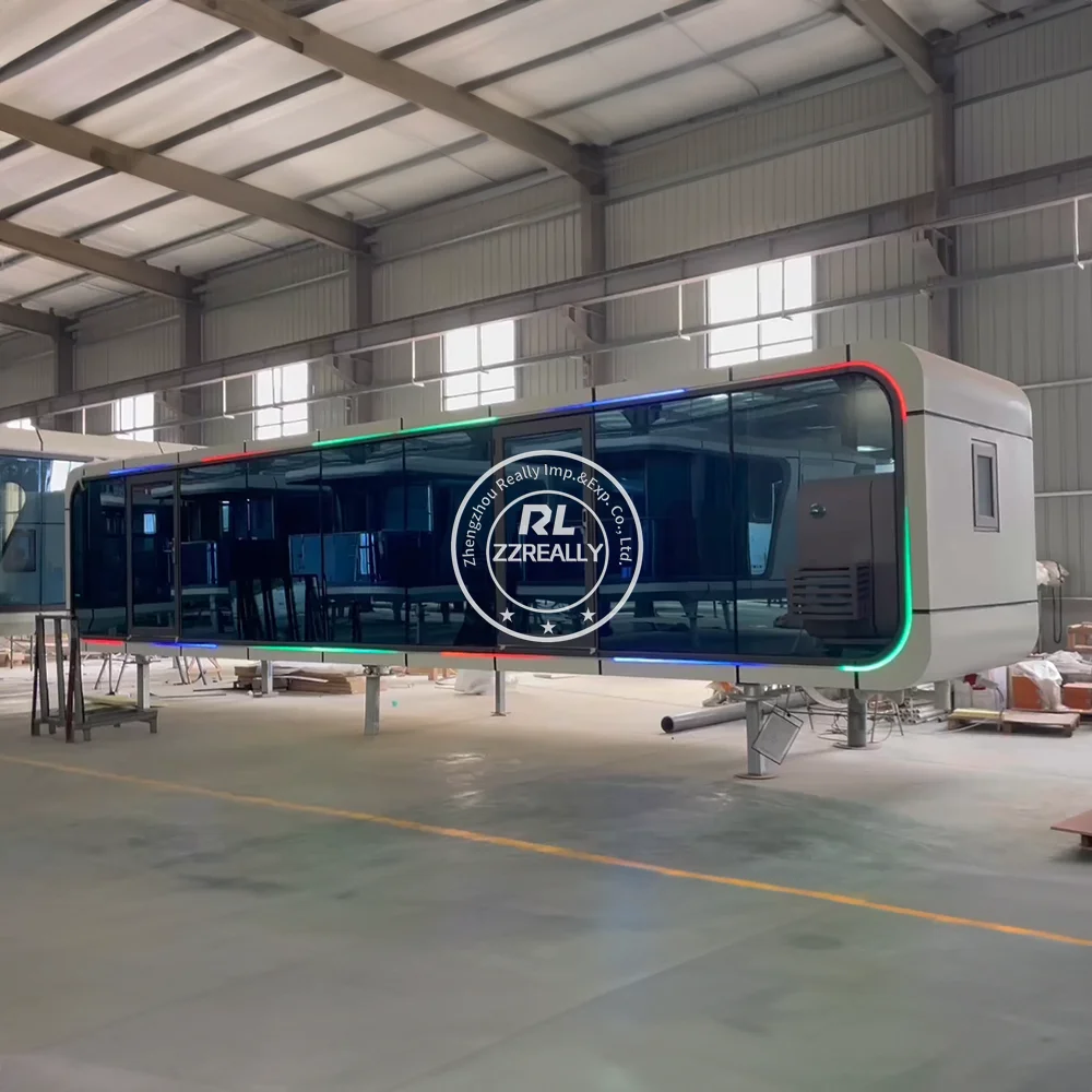 جديد الجاهزة الفضاء كبسولة منزل الحاويات منازل مخصصة الفاخرة كبسولة فندق منازل صغيرة #4