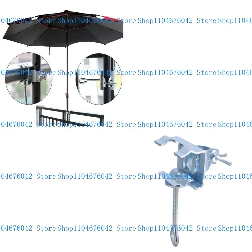 

5ASD Multoclospite Umbrella Holder Bracket Cracket Patios Beach Пят -зажимы для безопасной и стабильной посадки в различных
