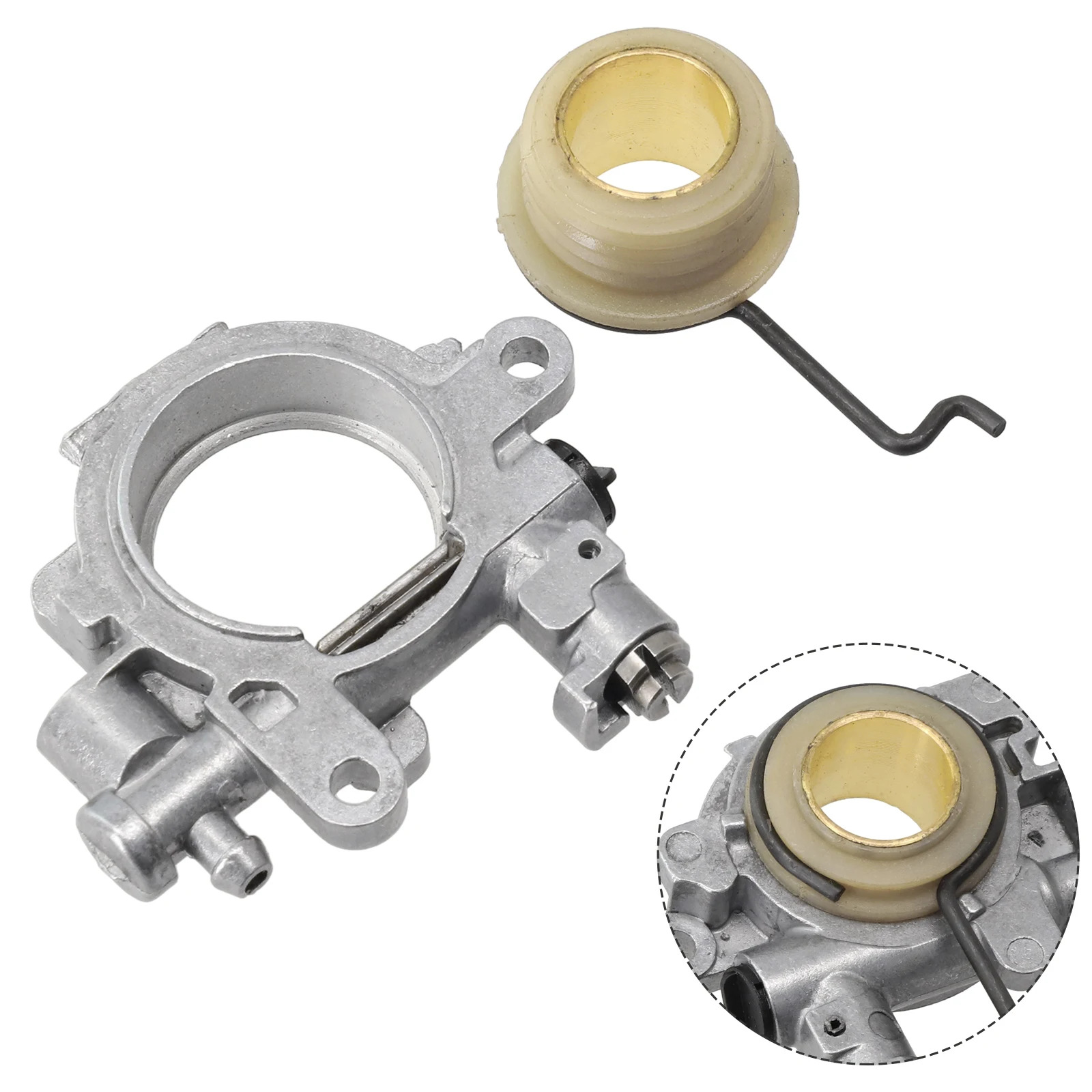 Oil Pump Worm Gear Replacement Kit Compatible with Stihl 029 MS290 MS390 MS311 MS391 Chainsaw - Easy Install Aftermarket Parts