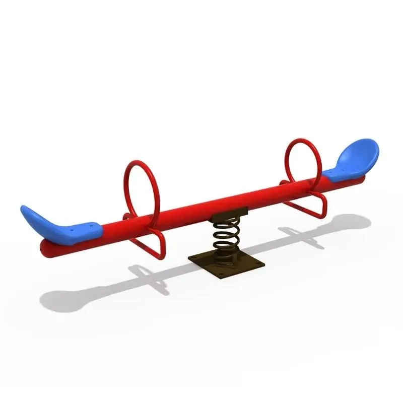China small plastic seesaw playground equipment kindergarten children outdoor play park and garden use