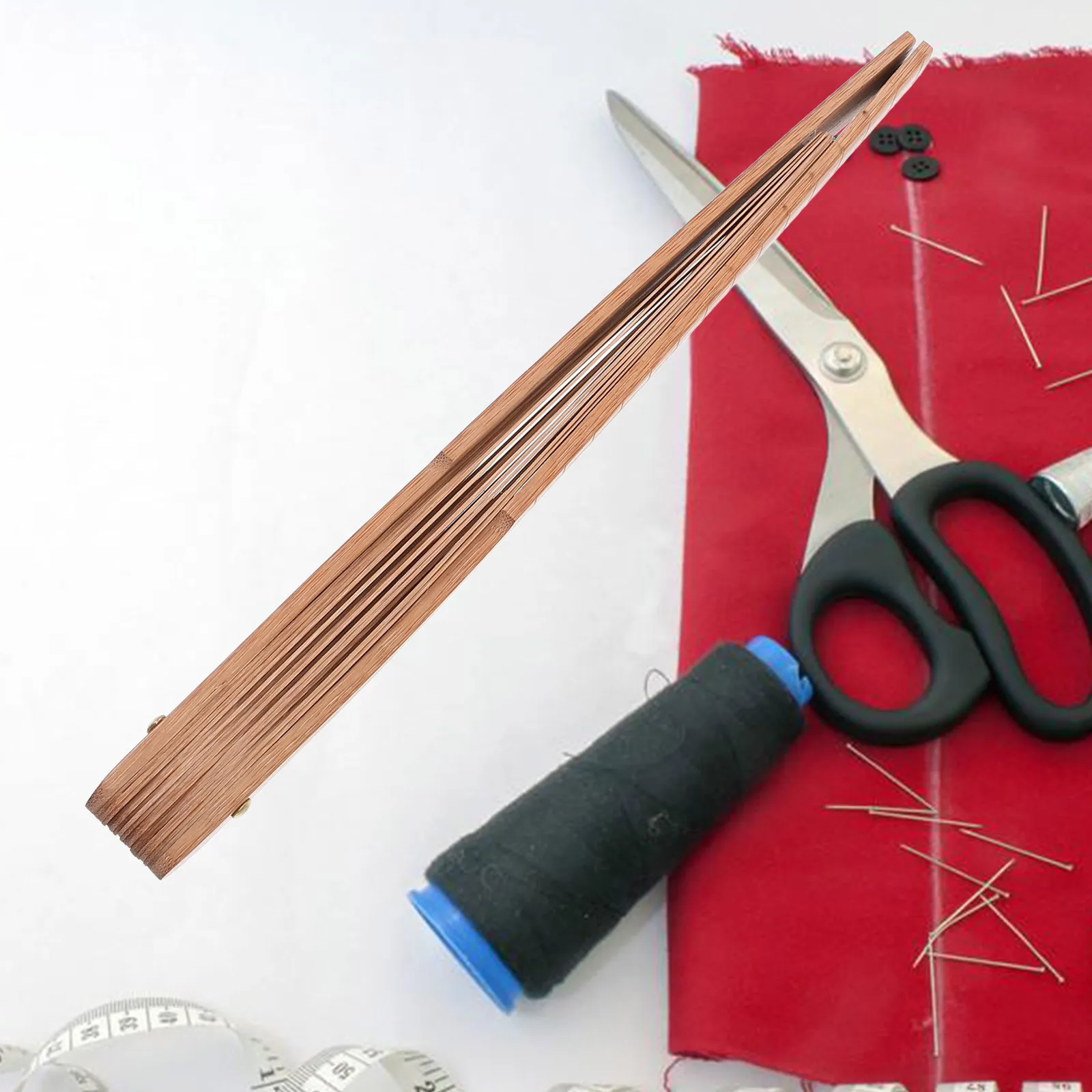 

Bamboo Folding Fan Frame Semi-Finished DIY Kit Durable for Wedding Performance Hand Fan Craft Japanese Supplies