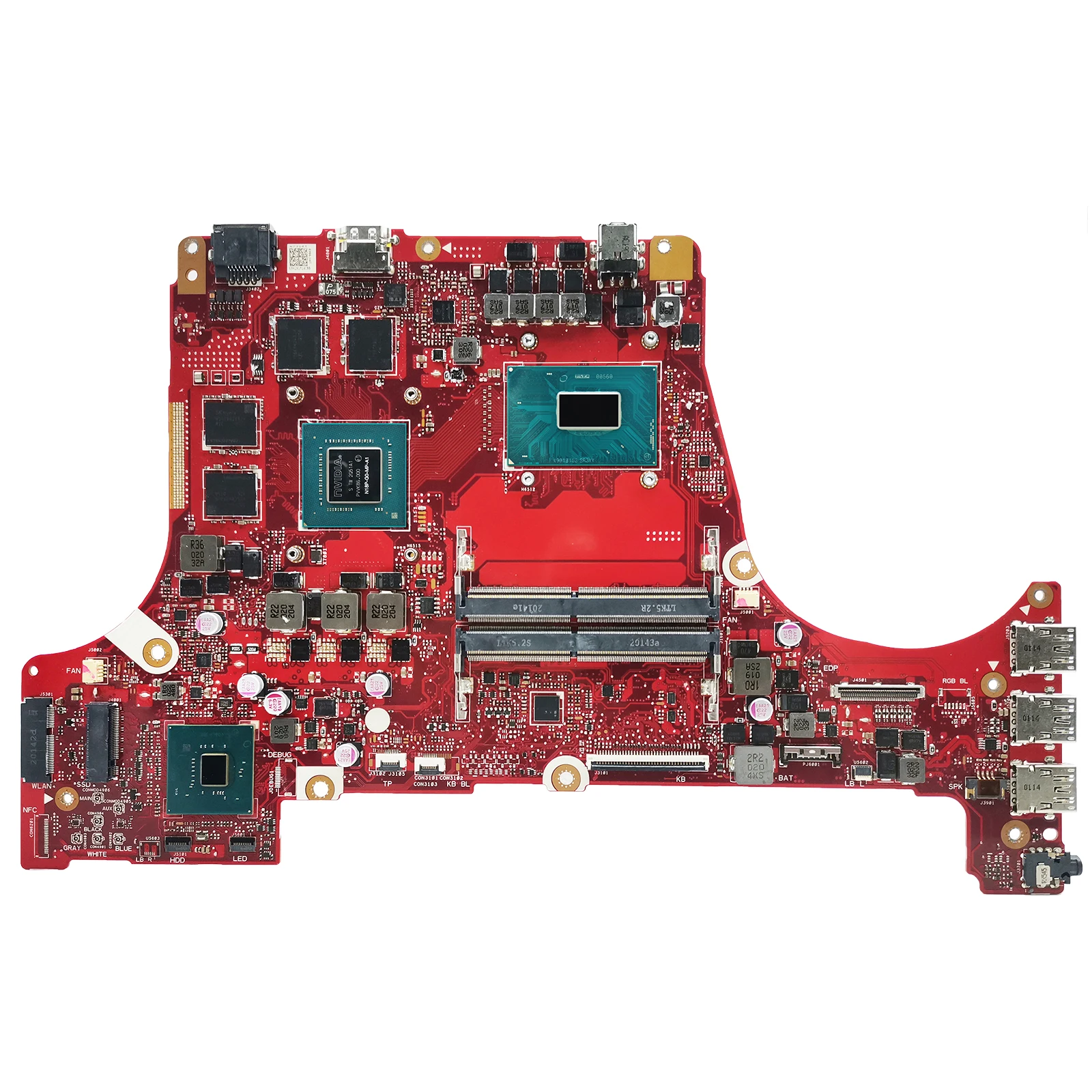 G531GT Laptop Moederbord Voor ASUS ROG G531GT G531G G731GT FX531GT Moederbord I5-9300H CPU GTX1650-4G 100% Test g531gt moederbord - afbeelding 2