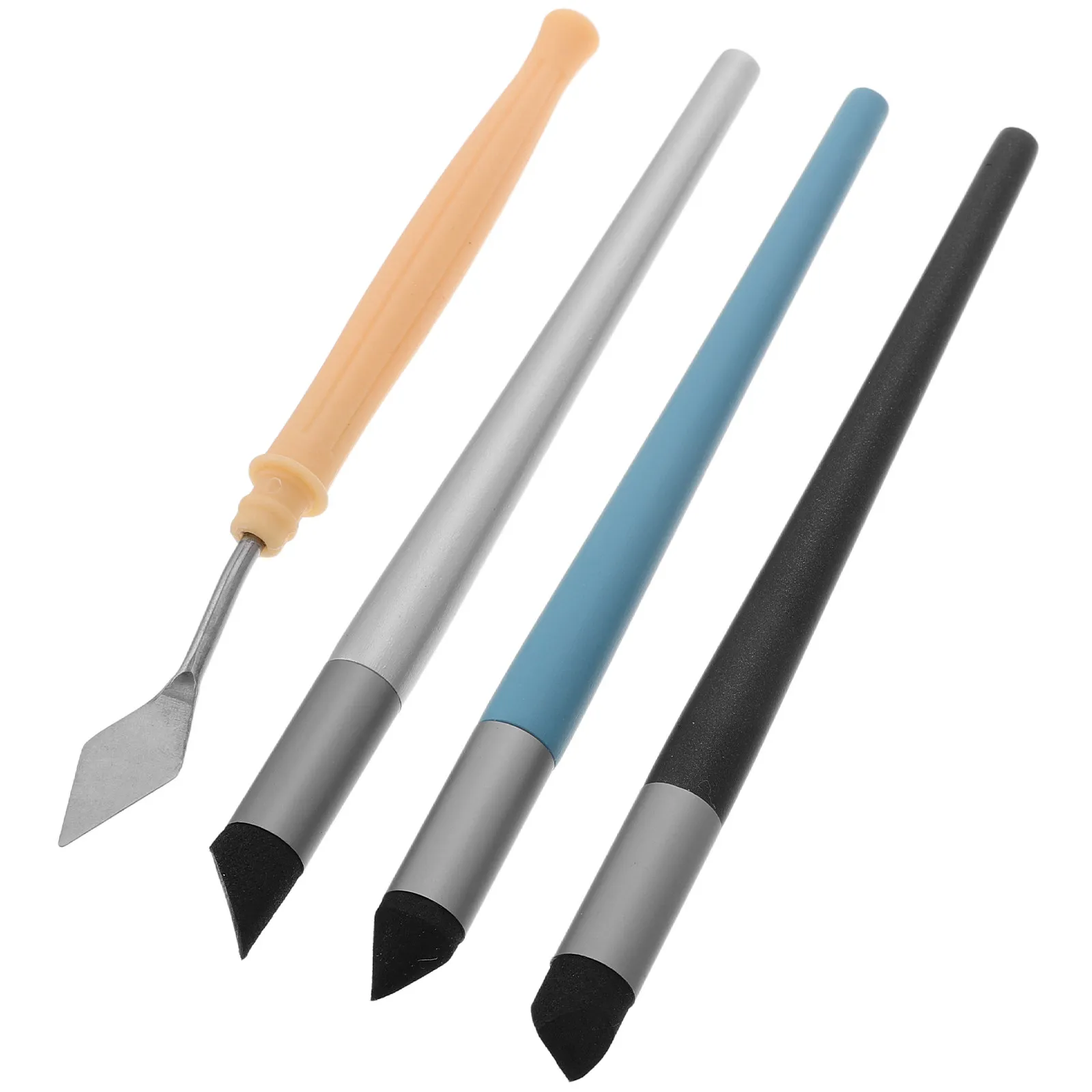 1 Set Ölpastell-Mischwerkzeug Künstlerschwamm-Stift Weicher Kugelapplikator Zeichenpinsel Skizzier-Zubehör Farbmischstifte – Detail 3