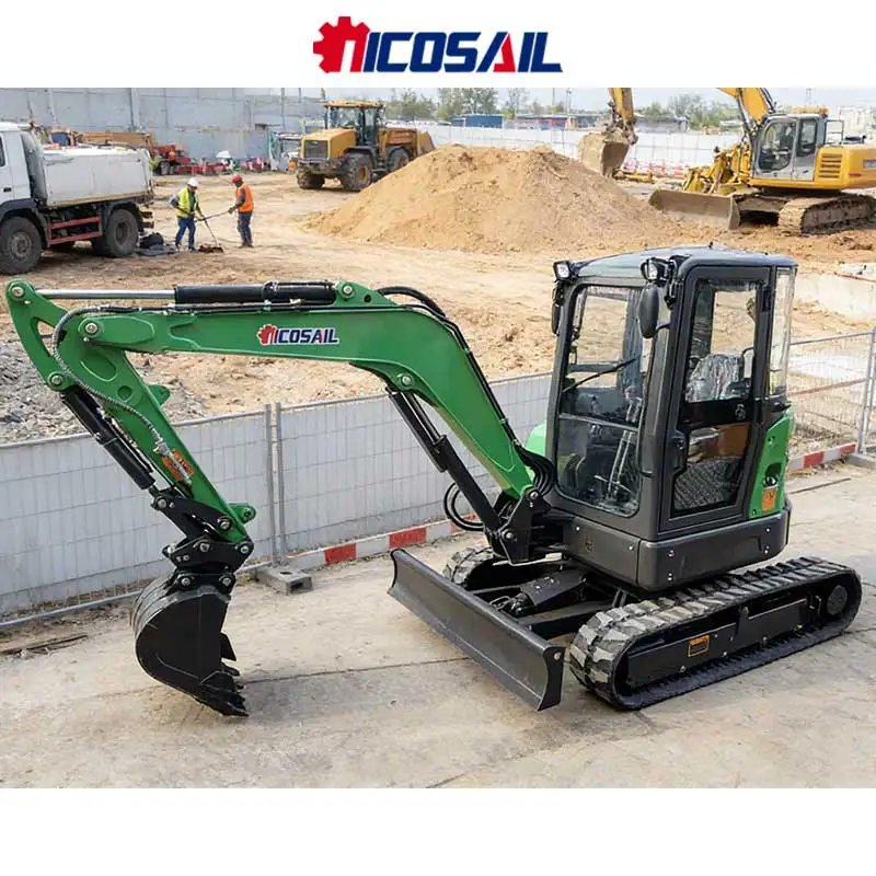 

Durable Landscape 4t Mini Excavator Integrated Boom for Commercial Landscaping, Resort Gardens & Public Park Renovations