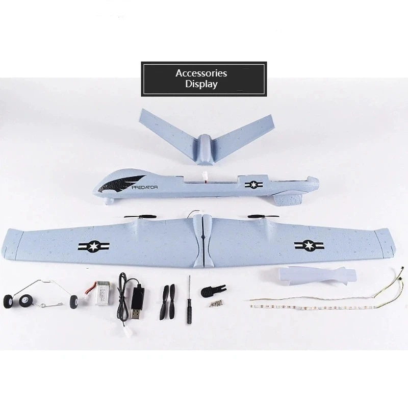 Z51 RC Airplane Fixed Wing Foam Glider Z55 Predator Fighter Jet Model Remote Control Aircraft Toy for Kids Adults - Image 6