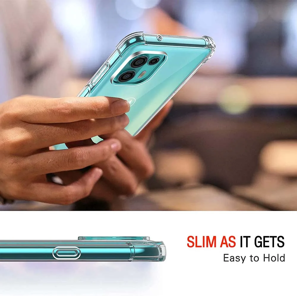 Grube, odporne na wstrząsy, przezroczyste etui na Motorola MOTO G31 G41 G13 G14 G15 G32 G34 G35 G52 G53 G54 G55 G60 G75 G85 Miękkie etui