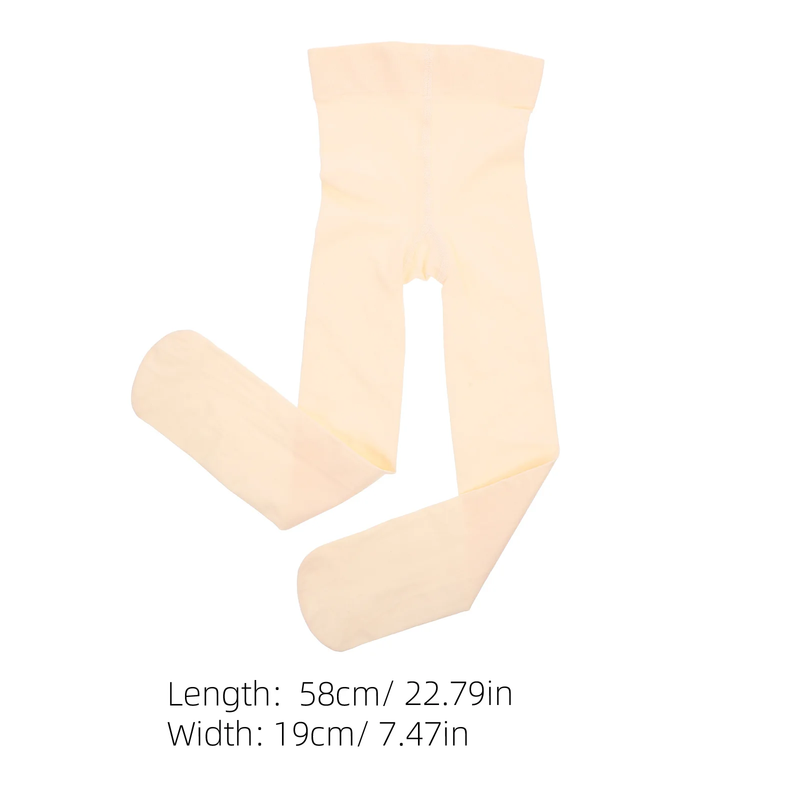 زوج واحد من الجوارب الباليه للفتيات قابلة للتحويل وناعمة ومريحة لأداء الرقص اليومي والباليه مقاس داخلي L للأطفال الصغار #5