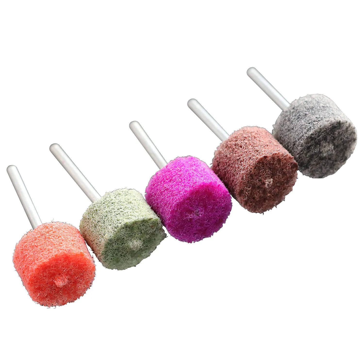 

10pcs Mini Drill Abrasive Brush Nylon Buffing Polishing Wheel with 3mm Shank for Dremel Rotary Tool Accessories Set