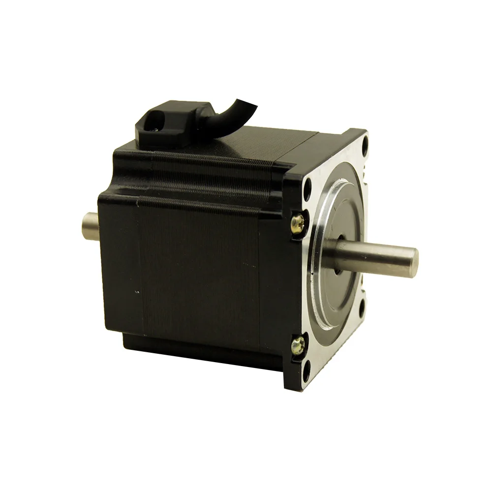 4wires NEMA23 Stepper motor double shaft 186oz-in Shaft diameter 8mm or 6.35mm 3.0A 1.3NM stepping motor