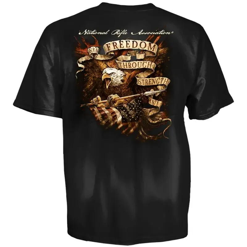 Nra T Shirt Eagle Freedom Strength New National Rifle Association S 3X