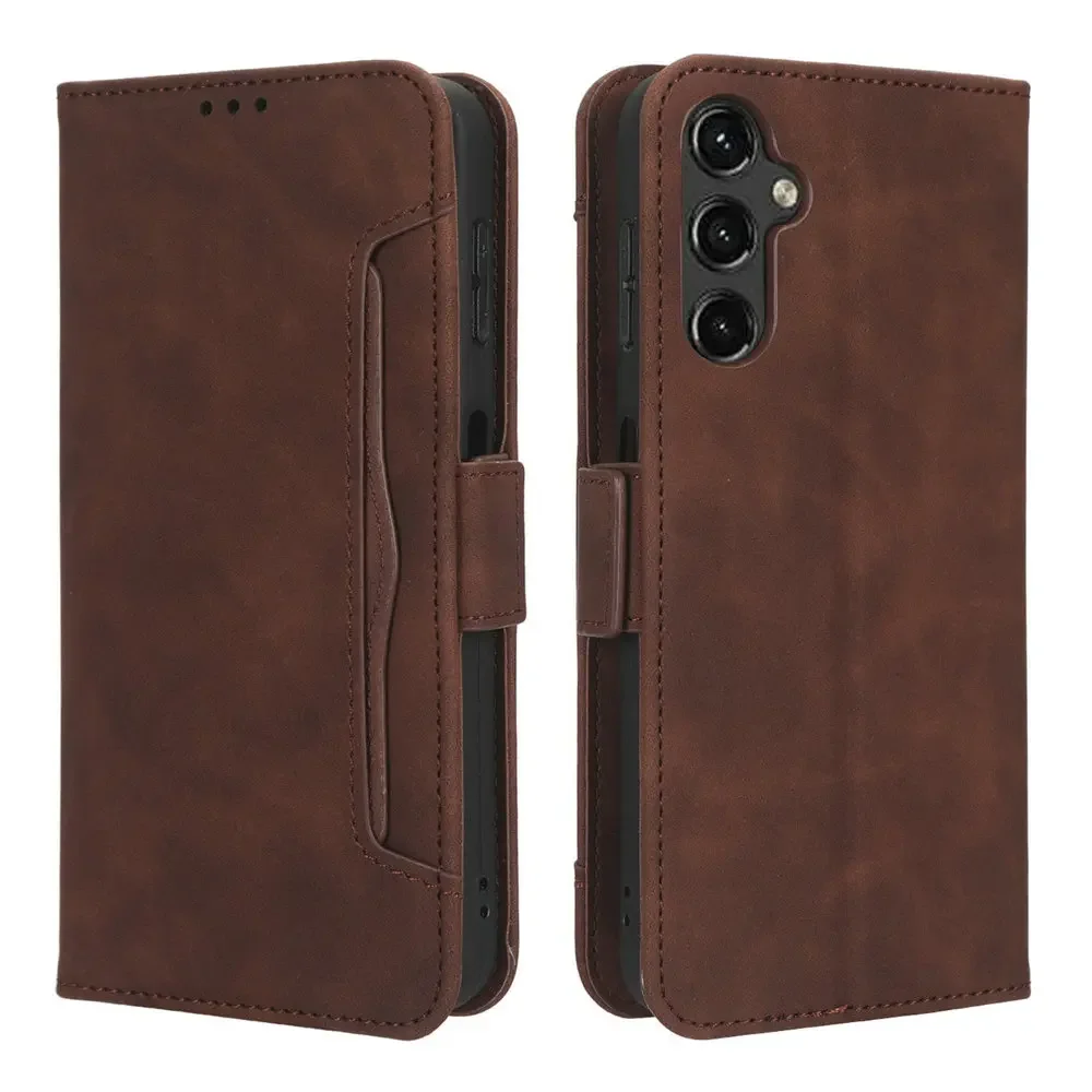 

A04S A24 M54 M14 Luxury Case Portable Card Leather Book Coque for Samsung Galaxy A54 A05 14 M 54 A 25 A34 A14 M34 A15 A05S Cover