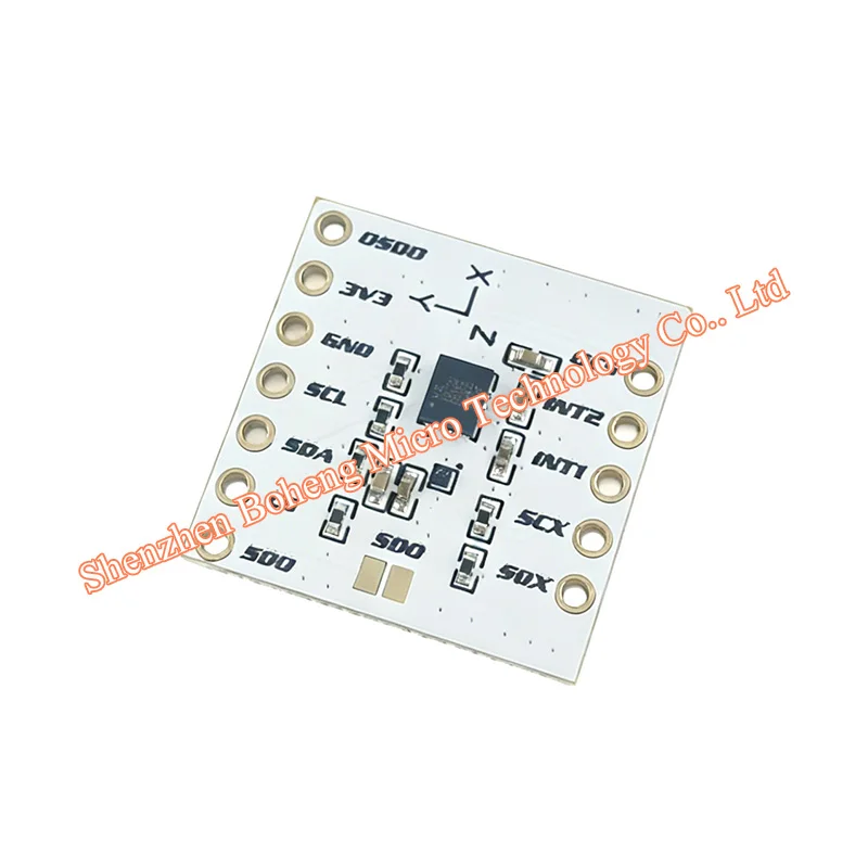 Moduł LSM6DSV + QMC6309 6-osiowy IMU 3-osiowy magnetometr SPI/I2C kompatybilny z DIY trackerami ruchu (np. SlimeVR / Smol Slime) — zdjęcie produktu 3