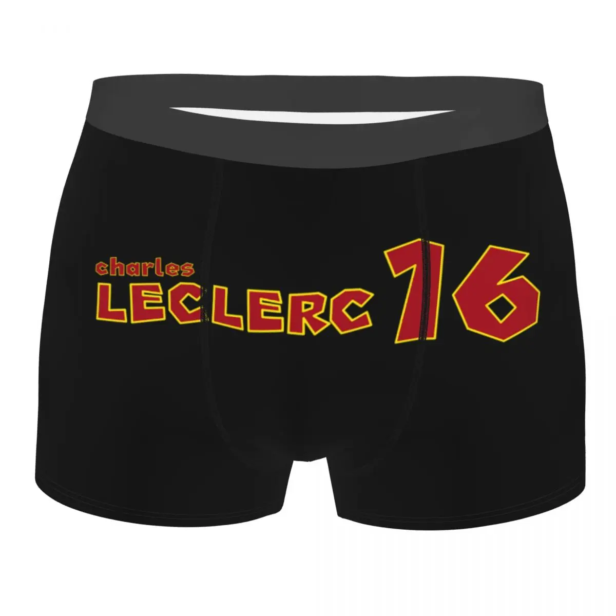 Custom Charles Leclerc 16 Boxer Shorts For Homme 3D Print Underwear Panties Briefs Soft Underpants