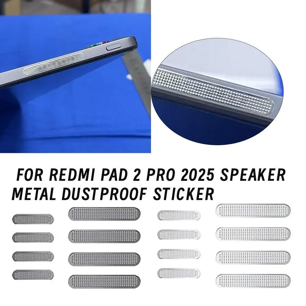 

8PCS Metal Dustproof Net Stickers for Pad 2 Pro Earpiece Mesh Anti Dust Metal Mesh Speaker Protective Net ﻿