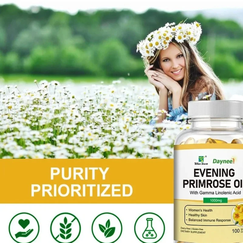 

Yuejiancao oil soft capsules improve skin health, regulate endocrine disorders, and reduce inflammation