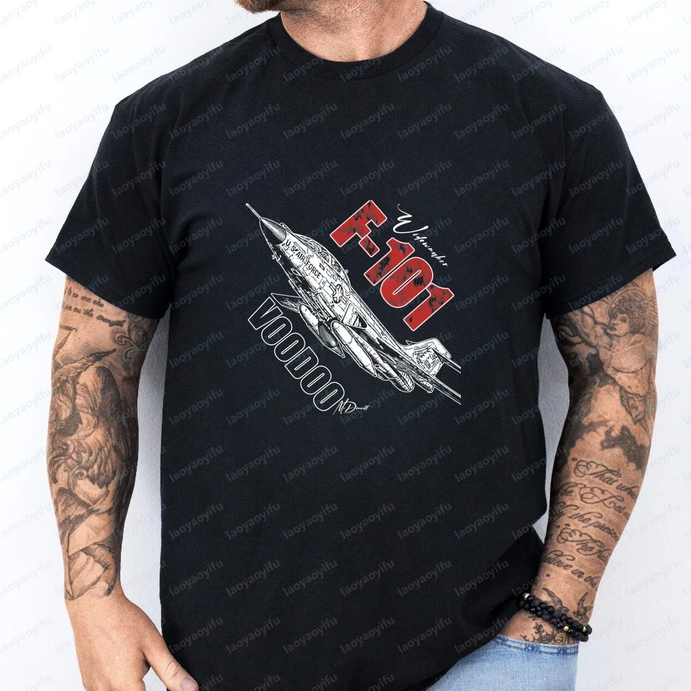 F101 Voodoo USAF Long-range Bomber Supersonic Jet Fighter -F101 Voodoo Mens T-shirts and Tank Tops
