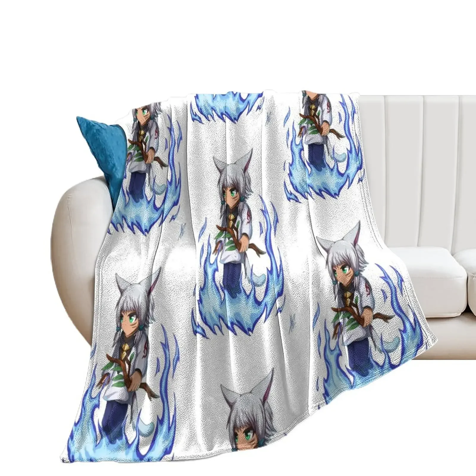 

Y'shtola Throw Blanket Retros Beautifuls for babies Blankets