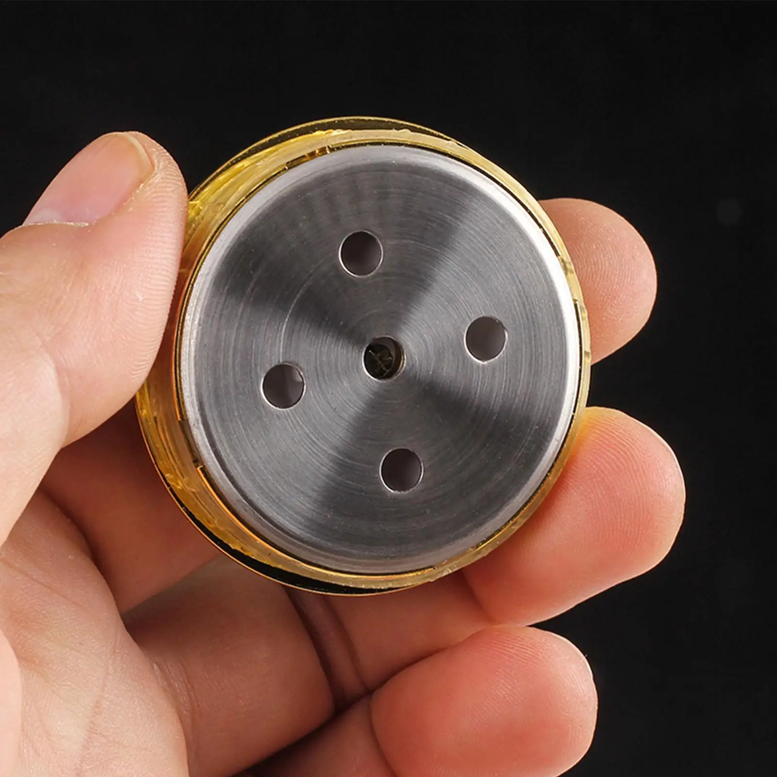 Analoges Hygrometer mit goldenem Rahmen, hochpräzises Luftfeuchtigkeitsmessgerät für Zigarre-Humidor, Gitarrenkoffer, Violine und Sammlerstücke