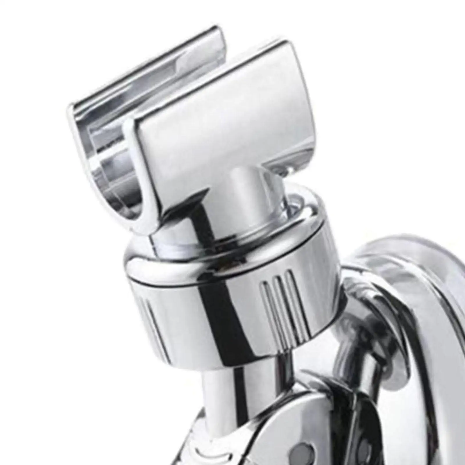 Adjustable Shower Head Bracket, Suction Cup Shower Holder Wall Mounted for Bathroom , 50x50x50mm