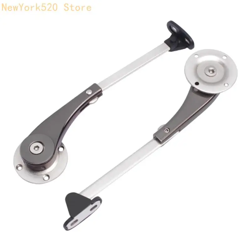 Hydraulic Lift Support Hinge Quiet Closing Heavy Duty Furniture Hardware Simple Installation for Overhead Cabinet Door N84C