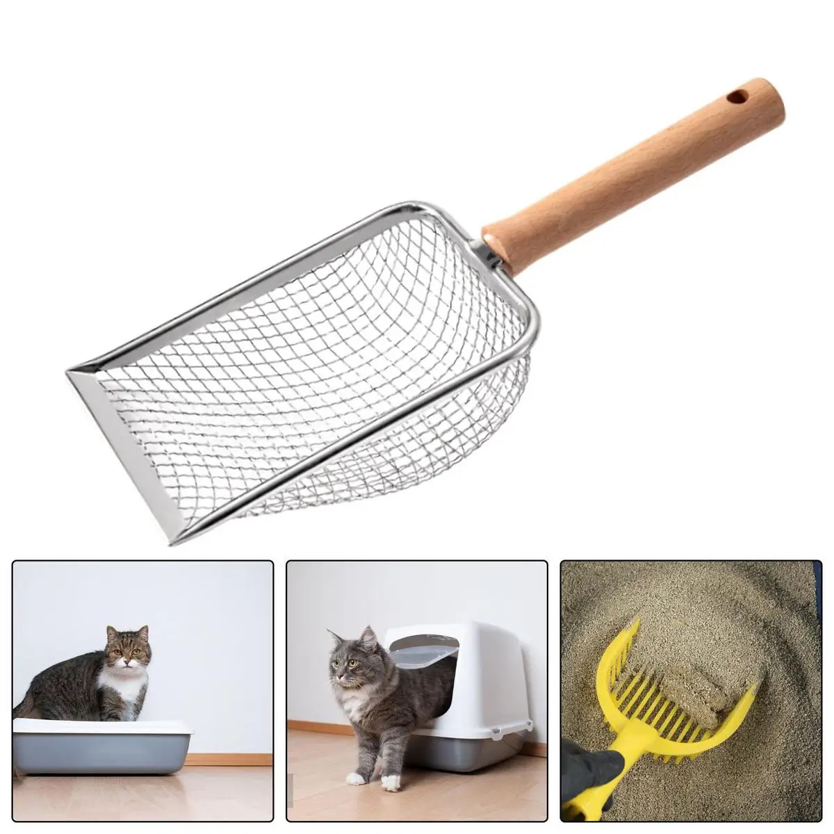 Effortless, Convenient, and Efficient Cat Litter Box Cleaning Tool - The Ultimate Solution for Busy Pet Owners to Maintain a Cle